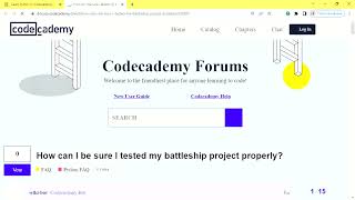 Learn Python 2  - Battleship! - To Your Battle Stations!