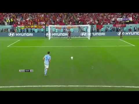 ركلات ترجيح المغرب ضداسبانيا جنون المعلق جواد بادة