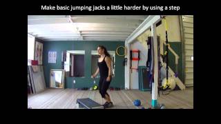 Step-Jump Jumping Jacks Bootcamp Workout