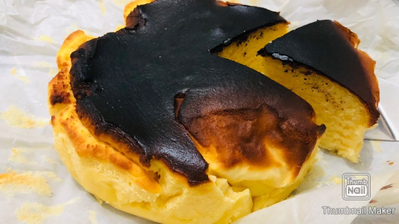 BASQUE BURNT CHEESECAKE Air Fryer No Oven reksdiaries YouTube