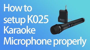 Tutorial on FIFINE Wireless Handheld Microphone K025