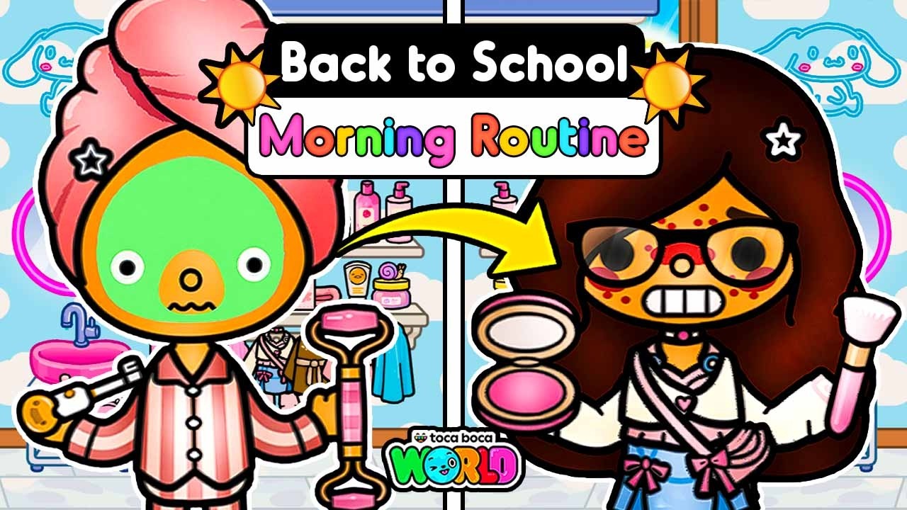 Back to School Morning Routine *MAJOR FAIL* 😱 Toca Boca Roleplay