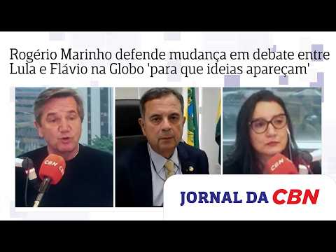 Rogério Marinho calls for changes to Lula and Flávio’s Globo debate ‘so ideas can shine through’