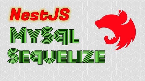 NestJS MySql with Sequelize