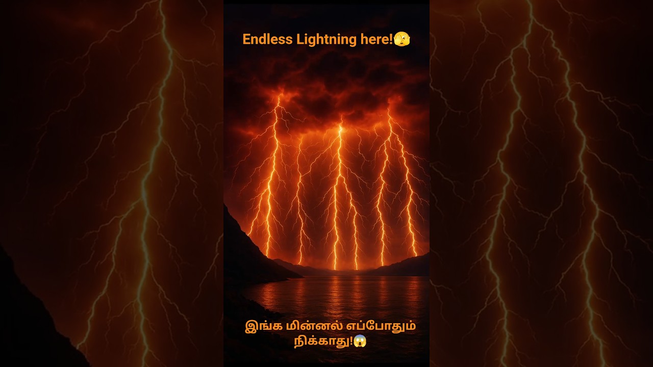 Lightning Never Stops Here ⚡| Venezuela’s Lake Maracaibo Mystery