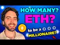 How many ethereum to be a millionaire crypto price prediction