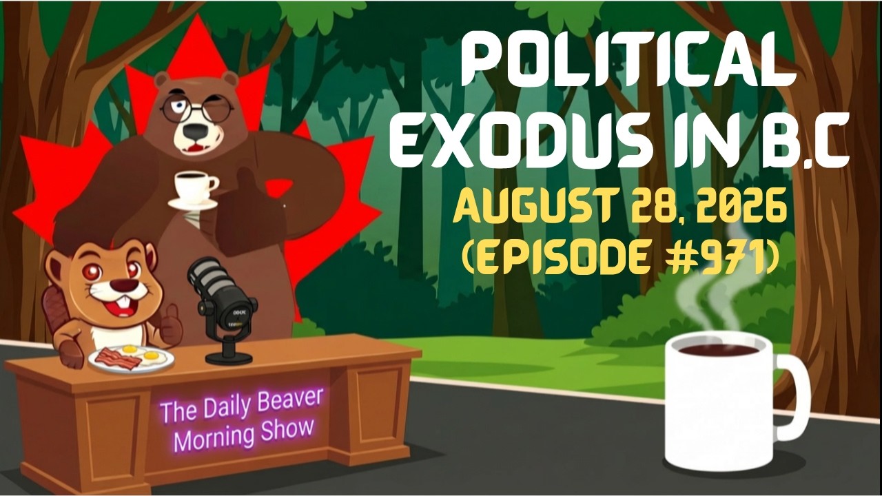 Political Exodus in B.C. — The Daily Beaver Morning Show