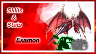 Examon Dmo Skills & Stats