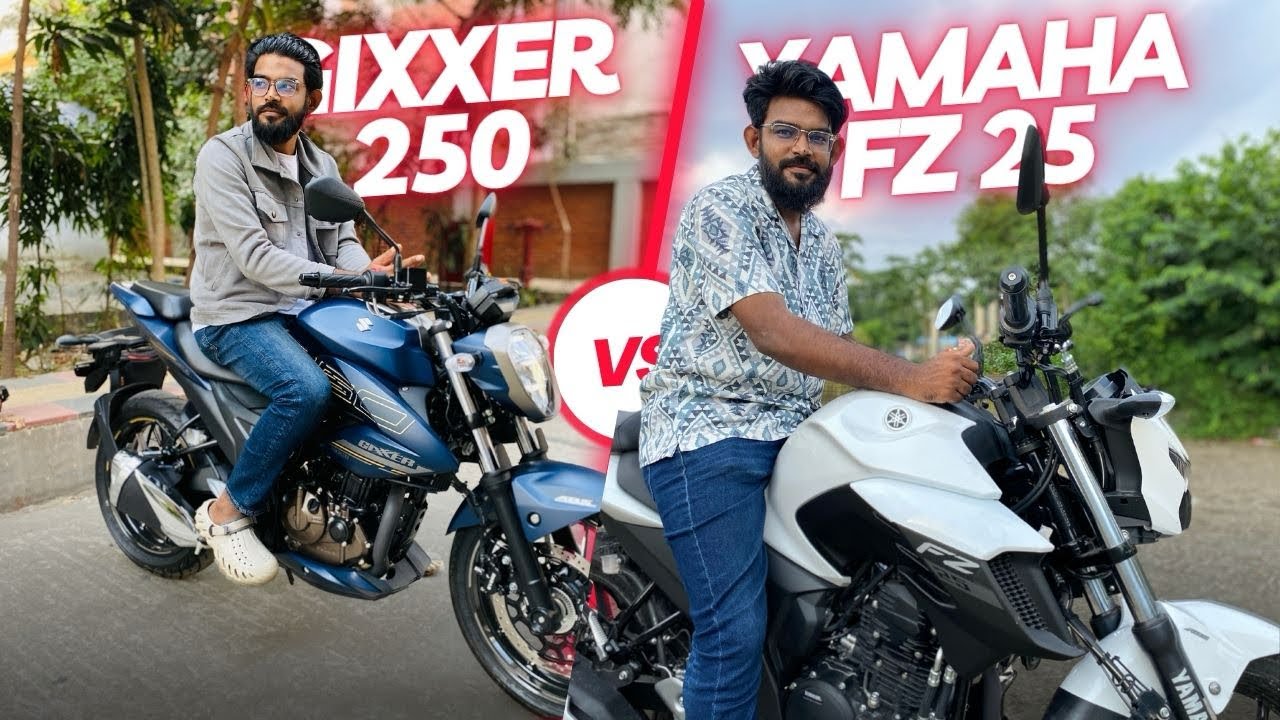 Gixxer 250 CC VS Yamaha FZ 25 🤔 কোনটা সেরা? | The Instructor