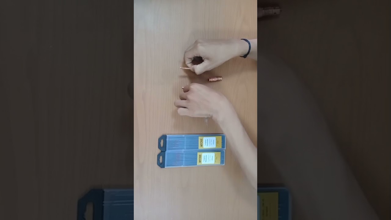 Collet Collet Body dan Tungsten WP Tig Torch Sparepart