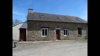 Finistère. A Detached 2 Bed Stone Property With Outbuildings Near Plonevez Du Faou.