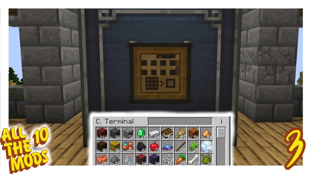 All The Mods 10 (S2) - EP 3 - Brand New Storage Vault - YouTube