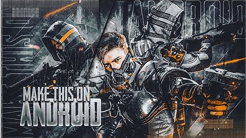 Make this PUBG inspired thumbnail on android | PUBG thumbnail on pstouch