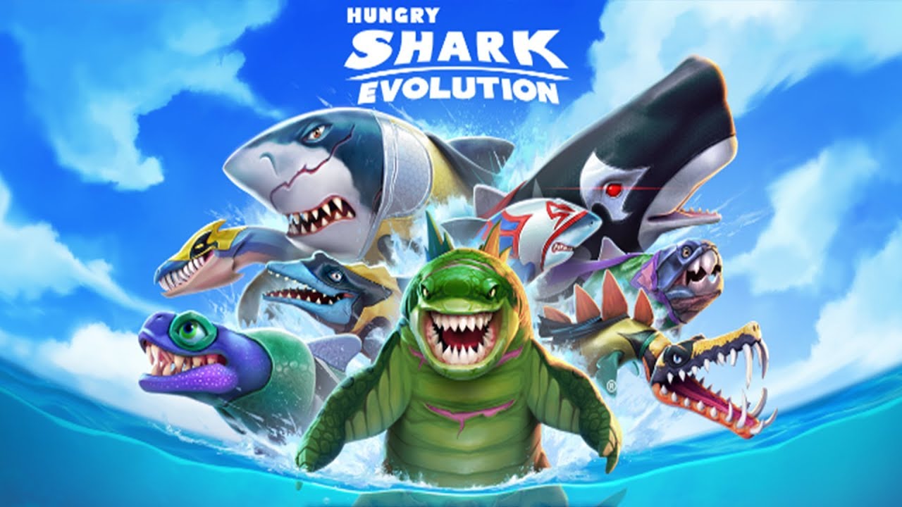 Hungry Shark Evolution 9 NUEVAS SKINS EDITABLES A NUESTRO GUSTO DE SUPERHÉROES CON SUPER PODERES! - YouTube