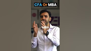 CFA vs MBA  @ZellEducation  Part-2