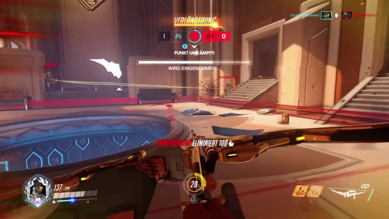 Overwatch BruceIrvin622 - Hanz gameplay