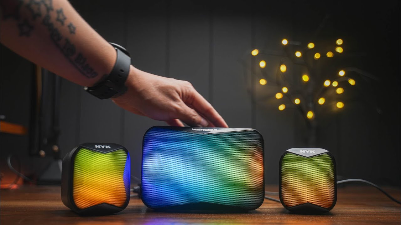 Speaker Gaming Subwoofer 2.1 RGB NYK Nemesis FOBOS SPN-21 Review