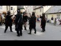 Beltane Border Morris dancing Huntress in Cawsand