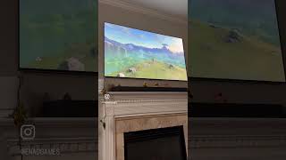 First time seeing BOTW on Switch 2 😇 #zelda #nintendo #gaming #nintendoswitch #zeldafan