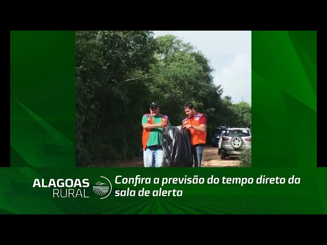 Alagoas Rural: Confira a previsão do tempo direto da sala de alerta