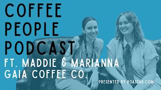 Maddie and Marianna stop by the CoffeeFest NYC booth to pump up Gaia Coffee Company