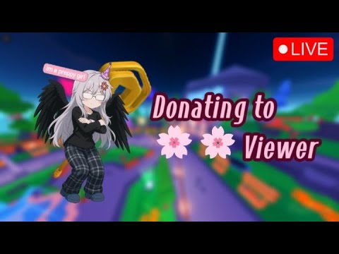 🔴ROBLOX LIVE🔴PLS DONATE | DONATING TO VIEWERS | ( TTS = ON ) GOAL MEAT ...