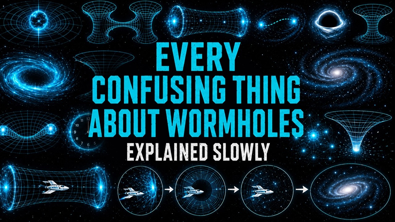 Every Confusing Thing About Wormholes Explained Slowly (For Sleep)