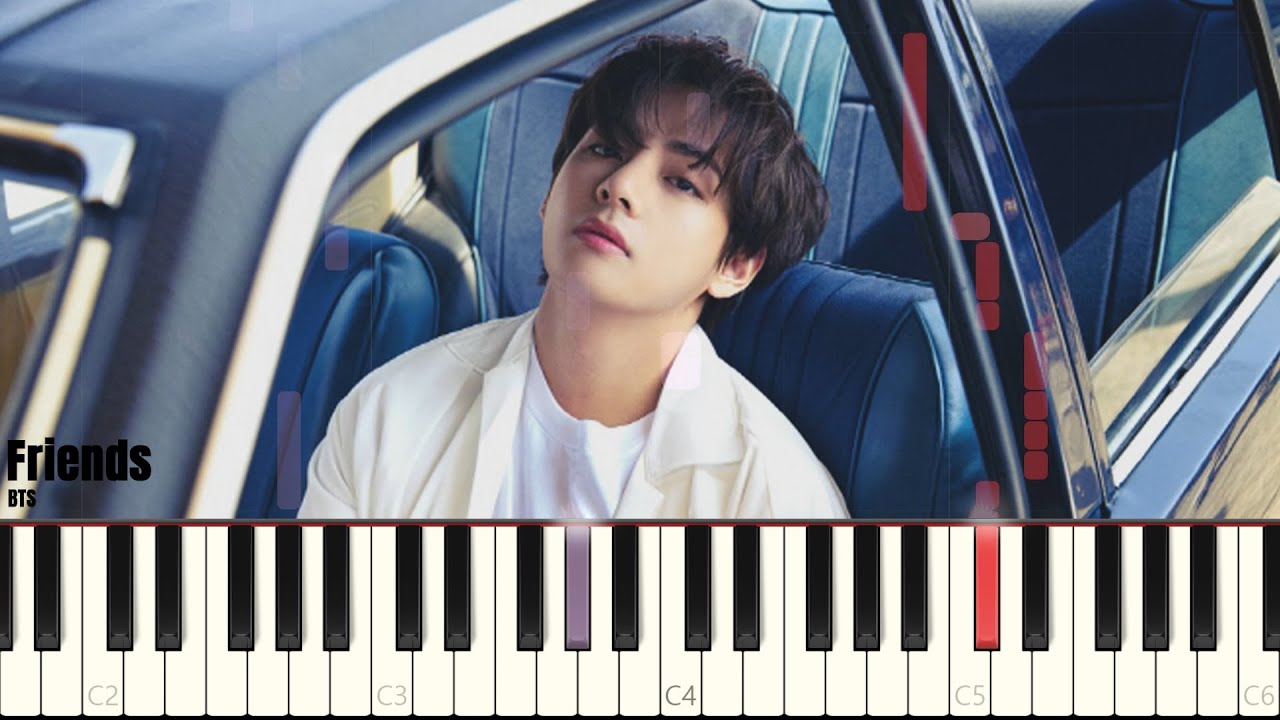 BTS 방탄소년단 - 'Friends' '친구' Piano Cover & Tutorial 피아노 커버 & 튜토리얼 by Lunar Piano