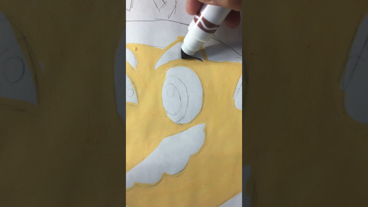 Drawing Mario From Super Mario Wonder 