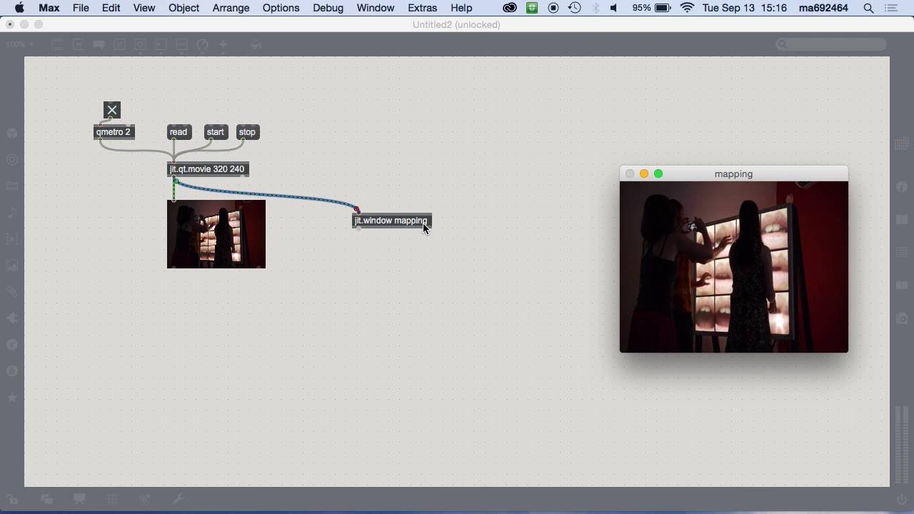 Max Demo on Projection Mapping - YouTube
