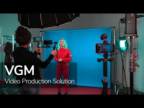Saramonic VGM | Smartphone/Camera Video Production Kit with Grips, Shoe Mounts & VMic Mini Mic