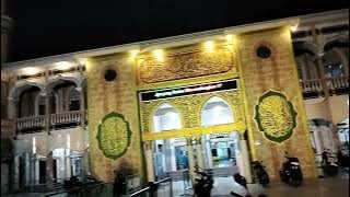 @sebelum sholat subuh di Mesjid Agung Al Huda Tembilahan