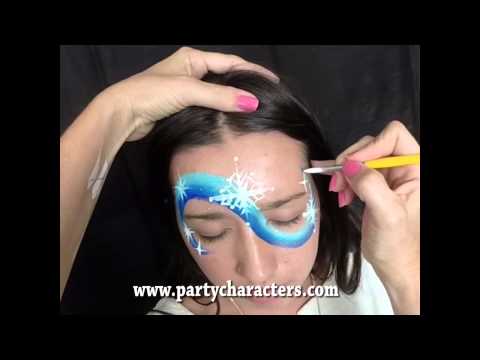 Frozen Face Painting