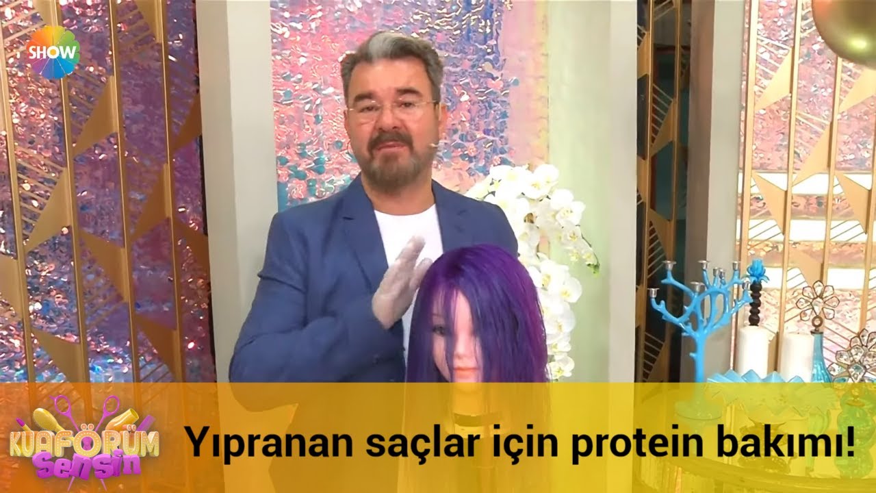 Yıpranan saçlar için protein bakımı!