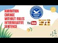 NARRATION change without rules #interrogative sentence #viral #english #kalpana english academy 