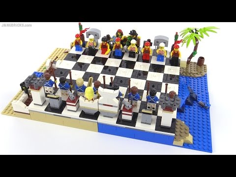 diamant periode krøllet LEGO Pirates 2015 Chess Set review! 40158 - YouTube