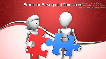 Find Solution Puzzle Teamwork PowerPoint Templates Themes And Backgrounds Graphic designs