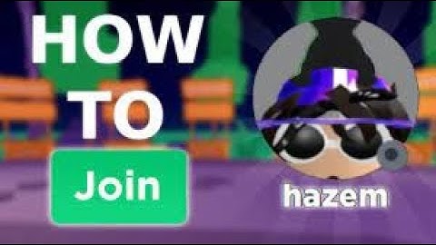 How To Join Hazems Server Every Time - (Edited and voiced by @DewyRoblox )