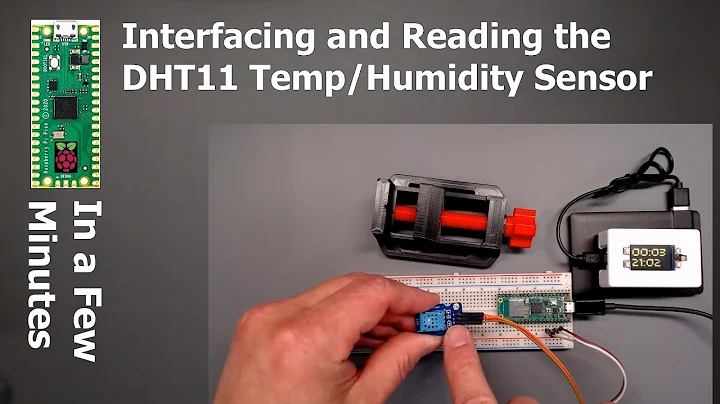 How to interface and use the DHT11 Temp Humidity Sensor