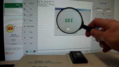 Using GQ-4X Write SST27SF512 (  27SF512 ) DIP EEPROM flsh chip