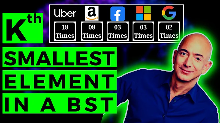 Kth Smallest Element in a BST: 230 - Tree technical interview@ Uber, Google, apple, Amazon, facebook