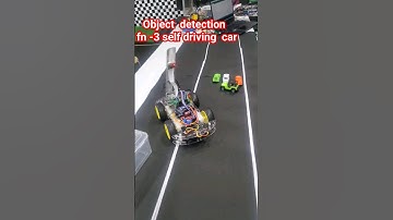 fn-3 object  detection  lane change self driving  car raspberry  pi #sunrobotronics #exhibition #diy