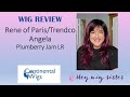 WIG REVIEW | Rene of Paris Angela in Plumberry Jam LR- Long purple wig, great for updos!!