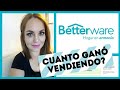 CUANTO SE GANA VENDIENDO  BETTERWARE I RESPUESTAS A TUS DUDAS I Anaiz Anaiz  #betterware#asociada