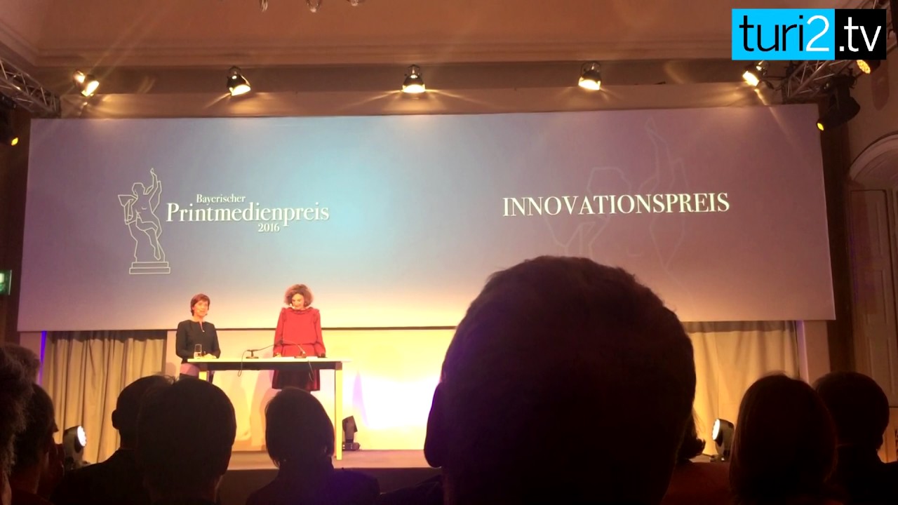 Bayerischer Printmedienpreis 2016: Innovationspreis für die "turi2 edition"