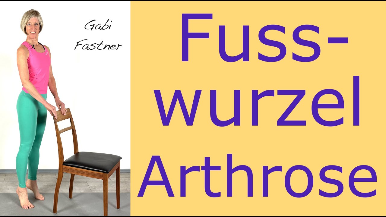 🦶15 min. Fusswurzelarthrose | Schmerzen lindern durch sanfte Bewegung | mit Stuhl