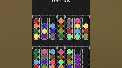 【Ball Sort Puzzle】Level.1715