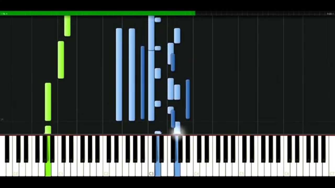 Brandy Almost doesnt count [Piano Tutorial] Synthesia passkeypiano