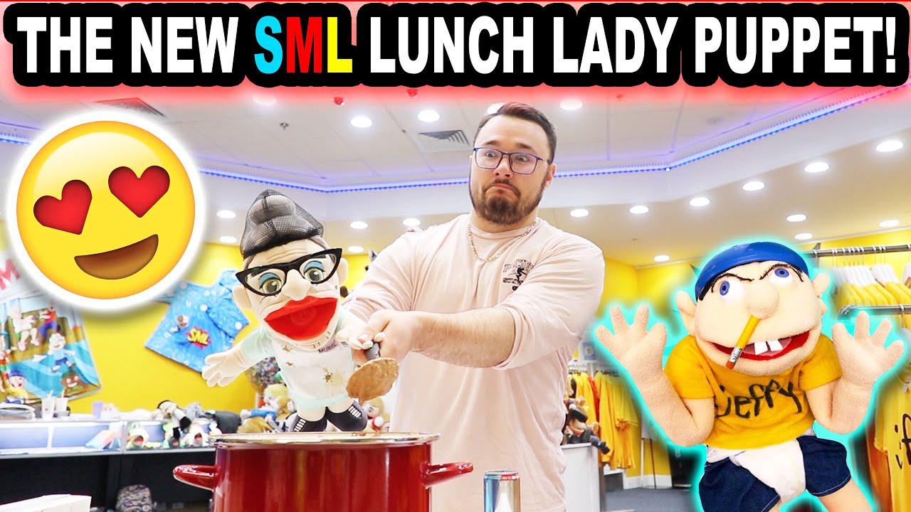 THE NEW SML LUNCH LADY PUPPET!!! YouTube