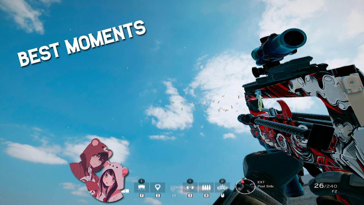 Playing R6 Siege | w/ Girlfriend (Best moments) Part 5 - YouTube